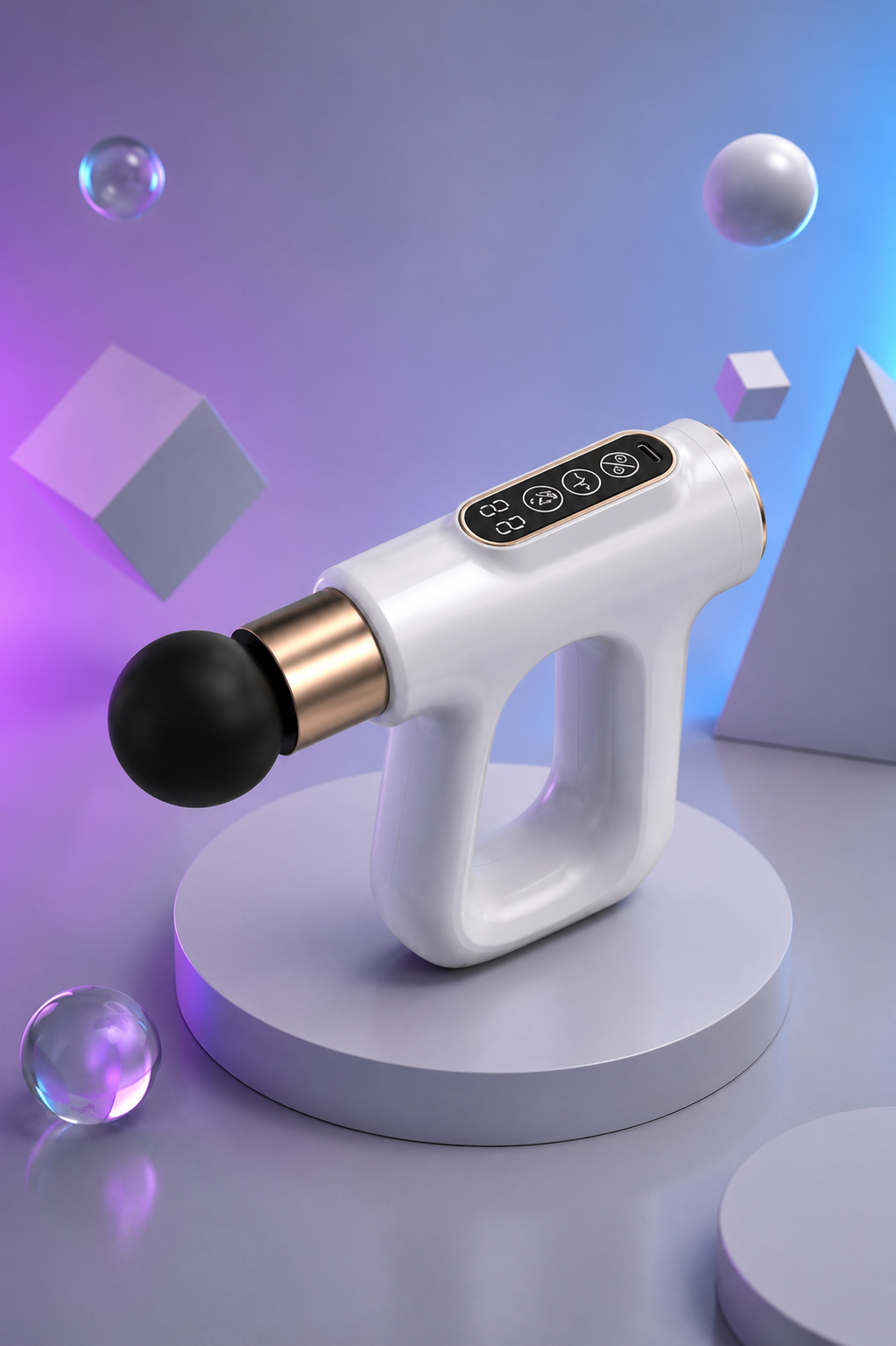 IRONPULSE Heated Mini Massage Gun