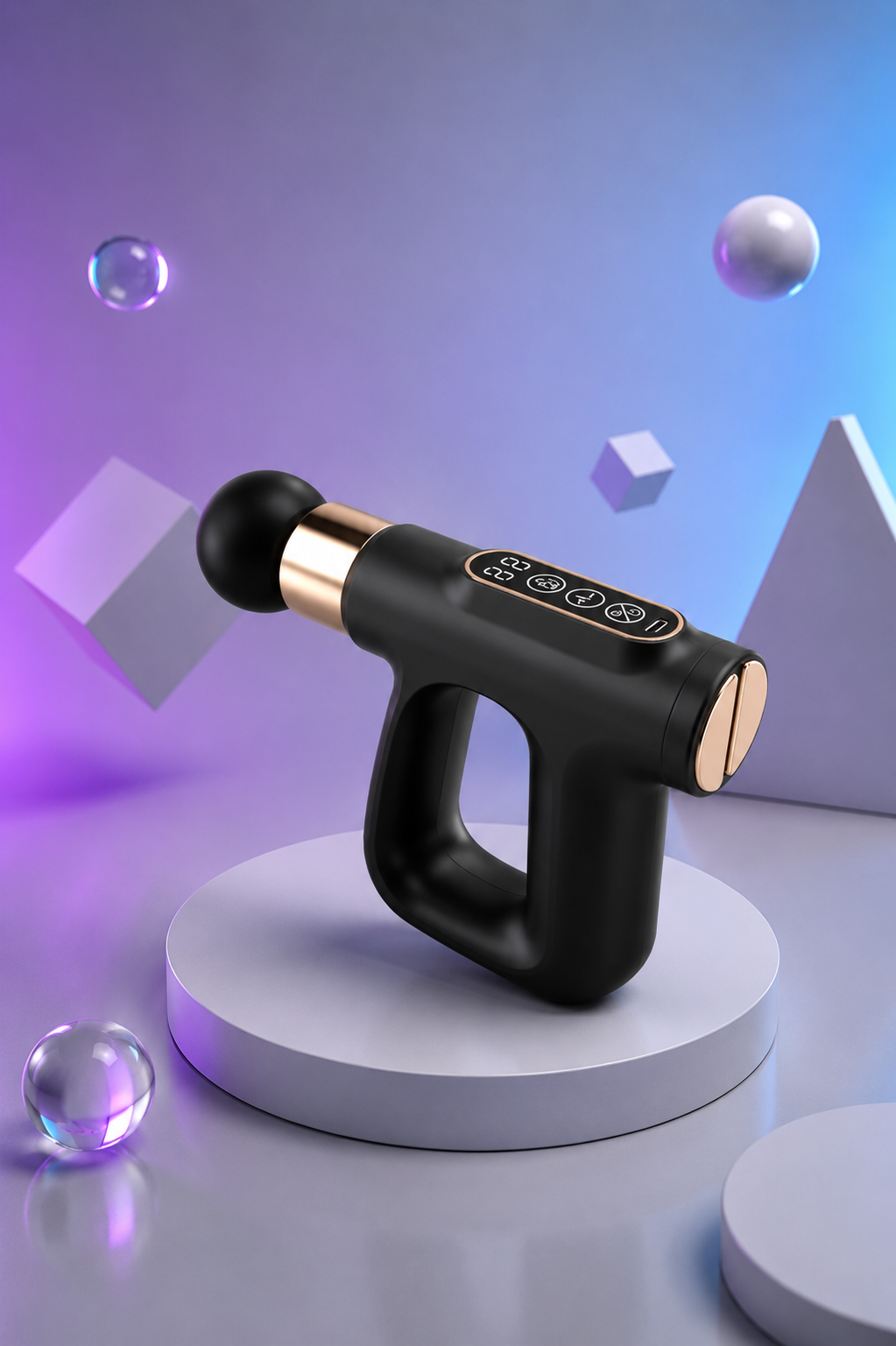 IRONPULSE Heated Mini Massage Gun